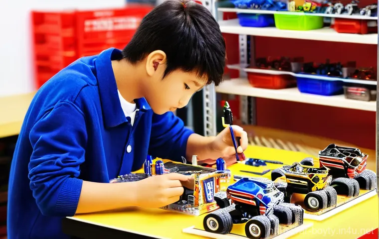 미니카 초보자를 위한 가이드 - Image Prompt 1: The Enthusiastic Beginner's First Build**